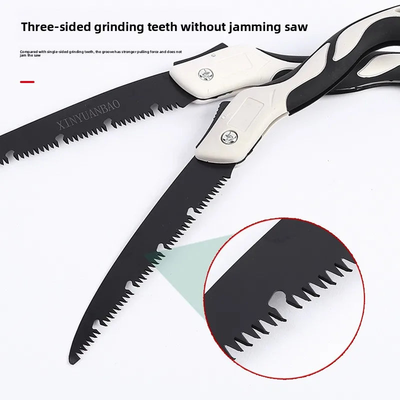 Multifunctional Folding Pruning Saw for Trees,Manual Garden Hand Saw Tool for Woodworking,Branch Trimming,Camping Outdoor Peaceful Pleasures Health and Wellness