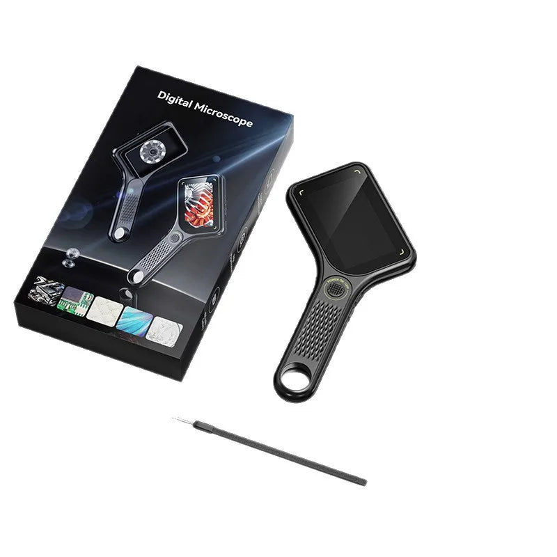 3-Inch Handheld Digital Microscope with 500X High-Definition Magnification for Electronic Repair and Bonding Peaceful Pleasures Health and Wellness