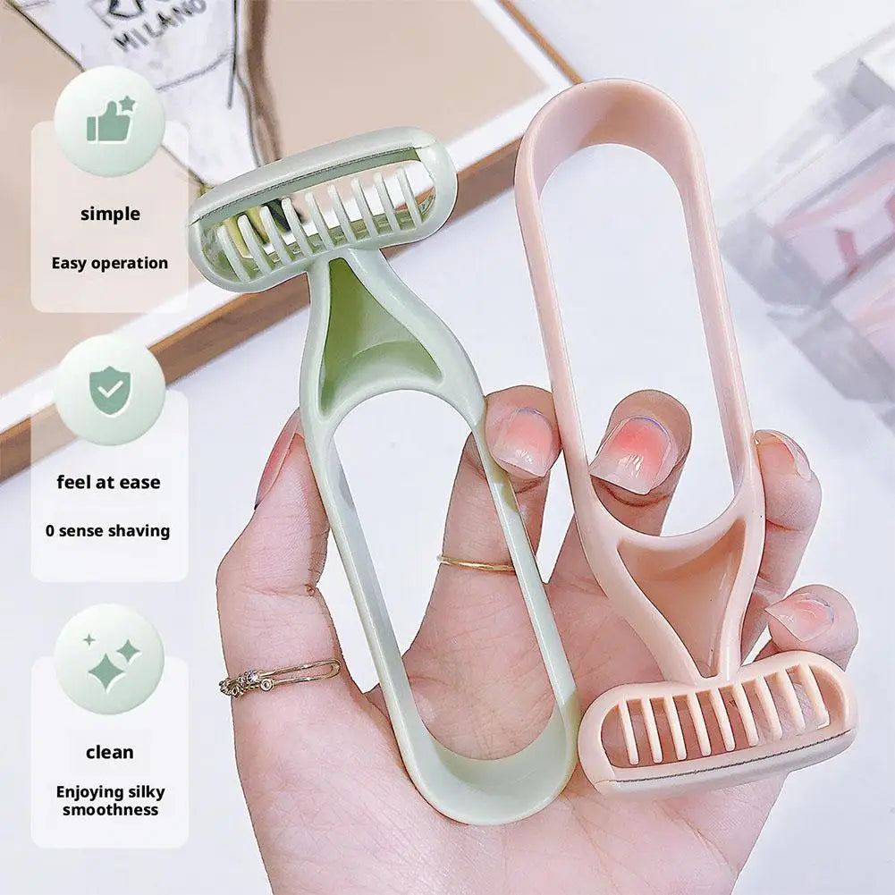 Women's Manual Body Razor – Skin-Safe Hair Removal Shaver for Armpit, Leg, Arm & Bikini Line Peaceful Pleasures Health and Wellness