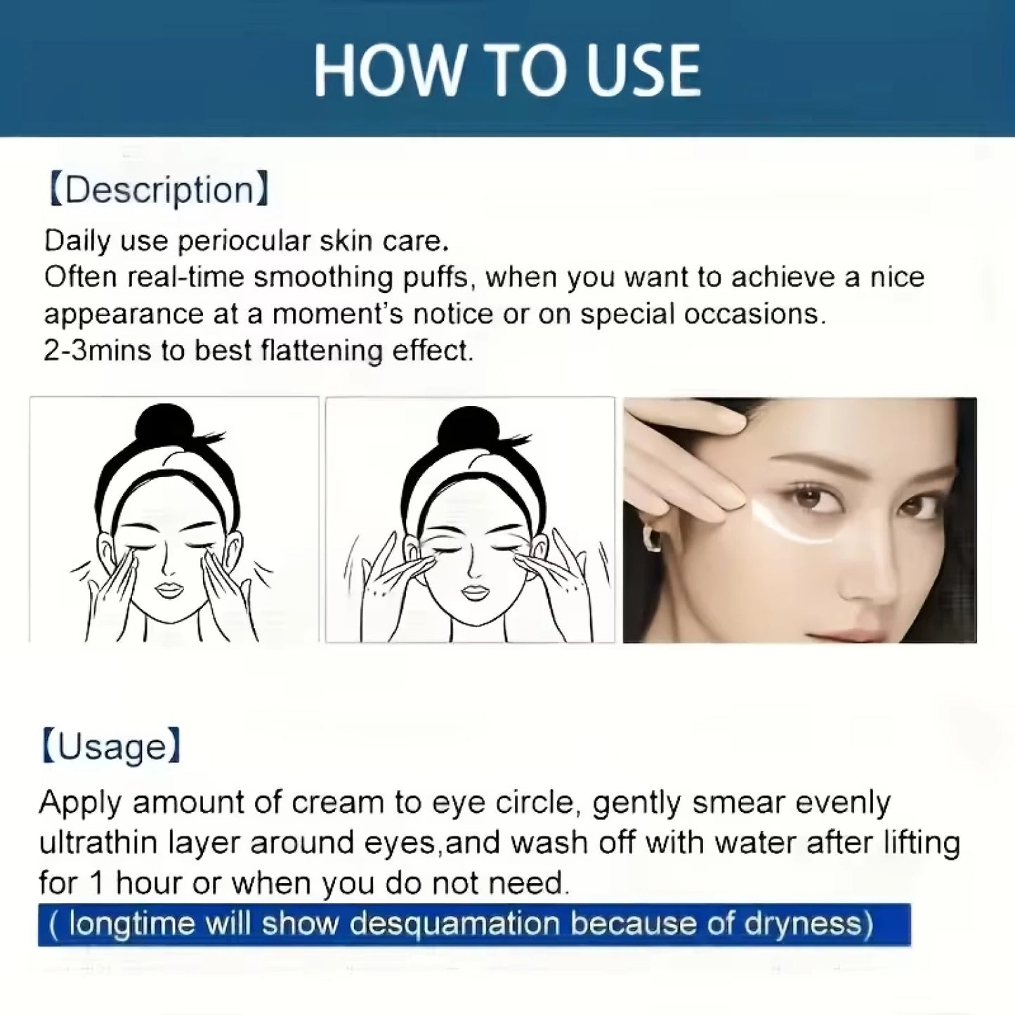 Collagen Sleeping Eye Cream | Firming & Hydrating – 50g Sleeping Eye Cream Peaceful Pleasures Health and Wellness