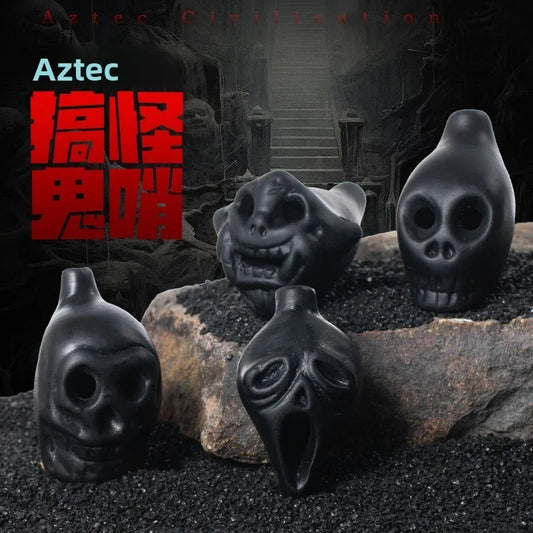 Aztec Whistle Death Spoof Toy Haunted House Props Funny Peaceful Pleasures Health and Wellness