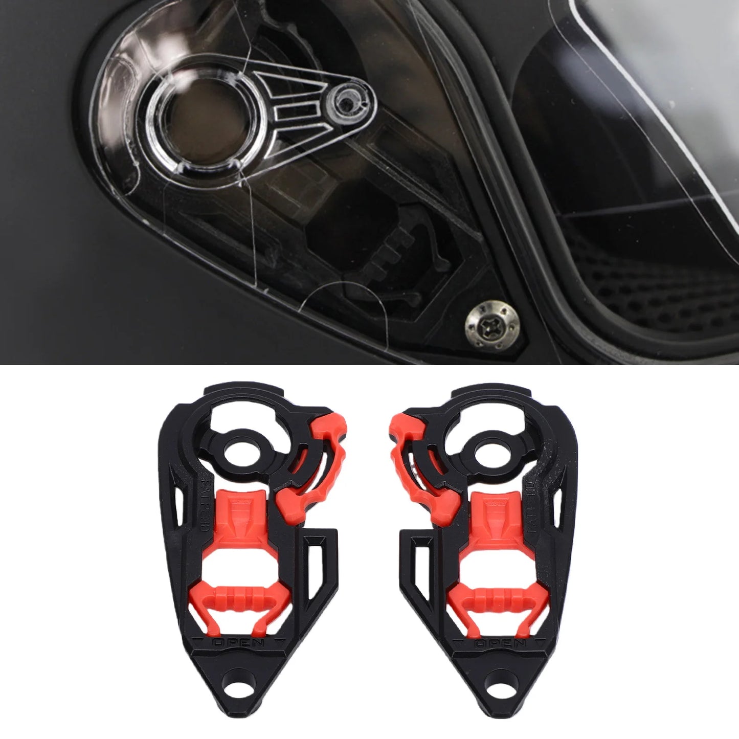 AGV Helmet Visor Base Gear Plate – K1 K1S K3SV K5 K5S