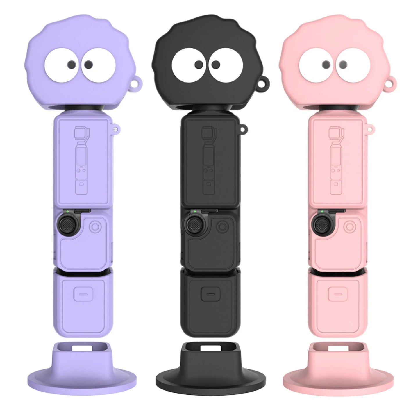 DJI Pocket 4 Silicone Case | Non-Slip, Stand & Wrist Strap