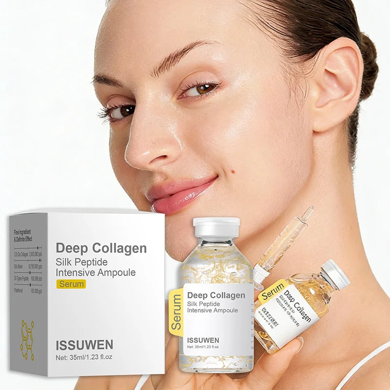 Silk Peptide Blue Copper PDRN Face Serum | Deep Hydration