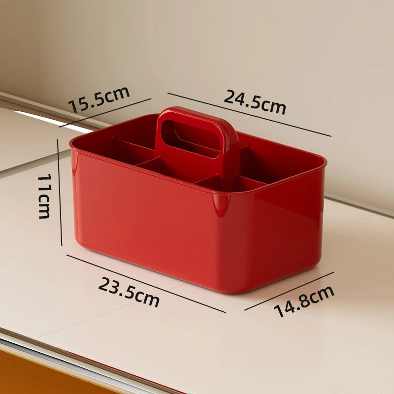 Large-Capacity Multifunctional Desktop Storage Box Organizer
