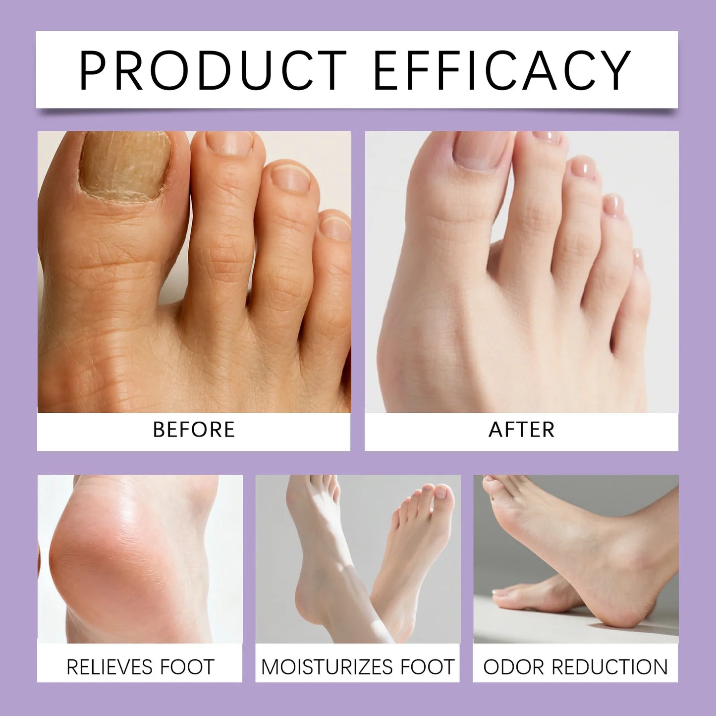 OceAura Lavender Foot Cream Stick | Heel Softening Balm 35g