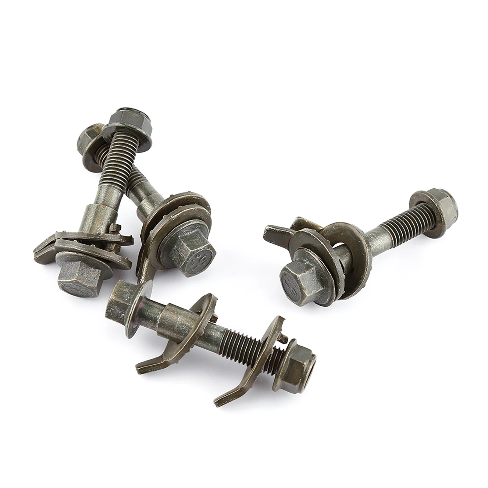 2/4pcs 13mm Steel Adjustable Camber Bolt Kit for Vehicle Wheel Alignment Camber Correction Cam Bolt Set Peaceful Pleasures Health and Wellness