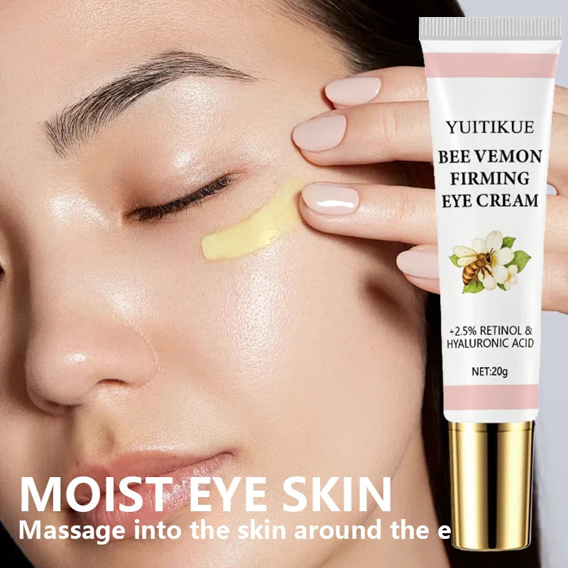Bee Venom Firming Eye Cream | Retinol & Hyaluronic Acid 20g