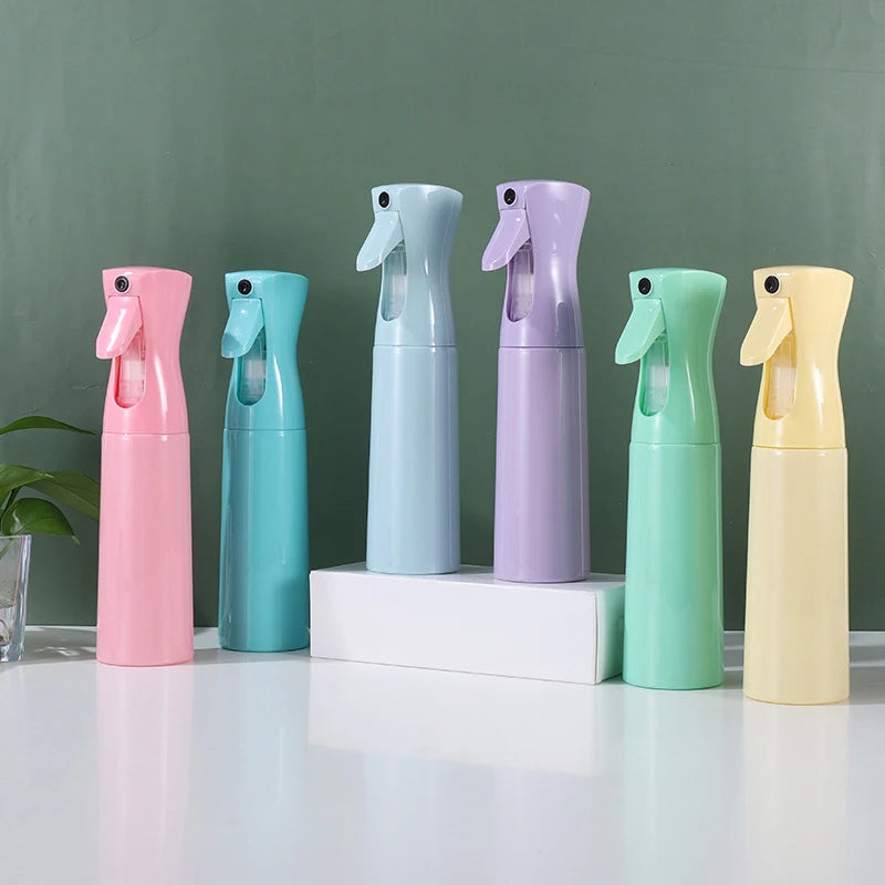 High Pressure Spray Bottle Macaron Color Matching 300ml Skin Care Spray Can Nail Universal Use 1pc Moisturizing Spray Bottle Peaceful Pleasures Health and Wellness