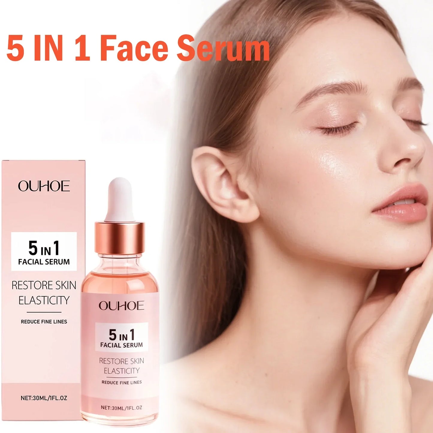 5-in-1 Vitamin C Niacinamide Face Serum – Dark Spot & Anti-Aging