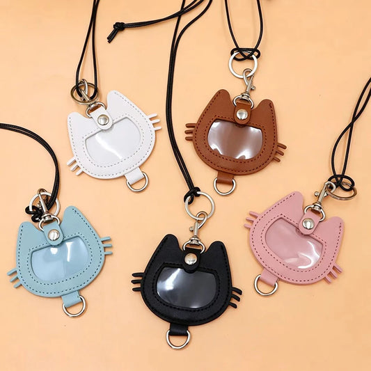 Cat Shaped Pendant Necklace Korean Minimalist Instagram That Can Hold Peaceful Pleasures Health and Wellness