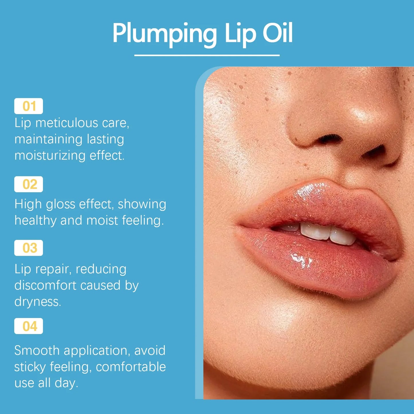 Plumping Lip Oil – Moisturizing, Brightening & Chap Repair
