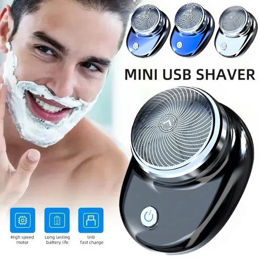 Rechargeable Mini Electric Shaver | Portable Wet/Dry USB-C Razor Mini Electric Shaver Peaceful Pleasures Health and Wellness