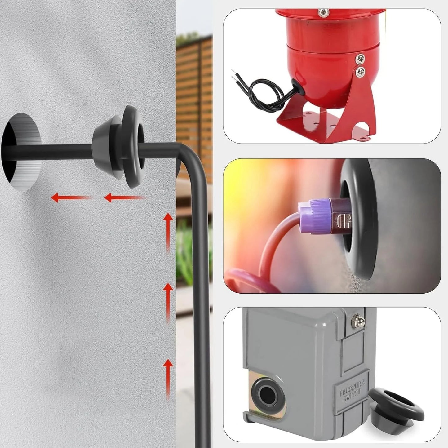 Rubber Grommet Cable Wire Hole Grommets Automotive Wiring Electrical