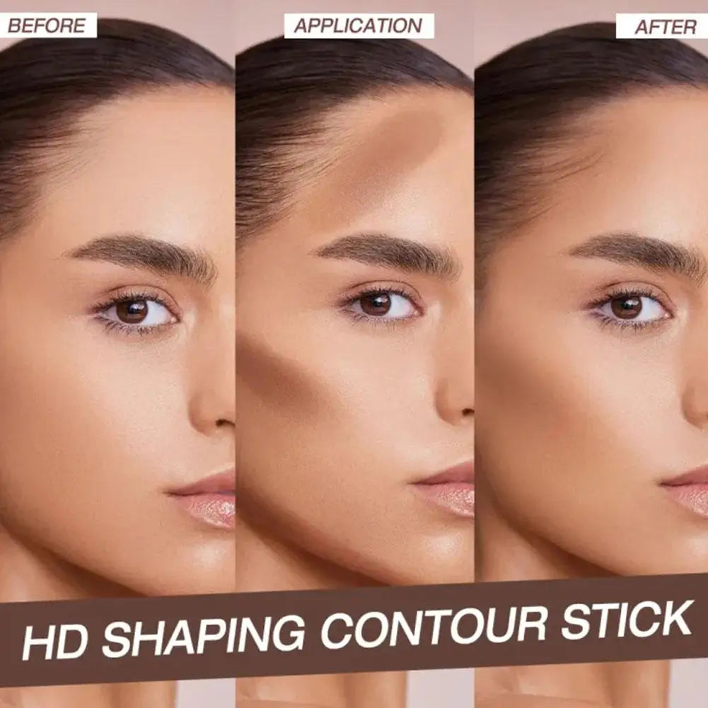 Contour Stick Cream Long-wear Lightweight Stick Easy to Sculpt Face Concealer Bronzer Contouring Makeup Pen Peaceful Pleasures Health and Wellness