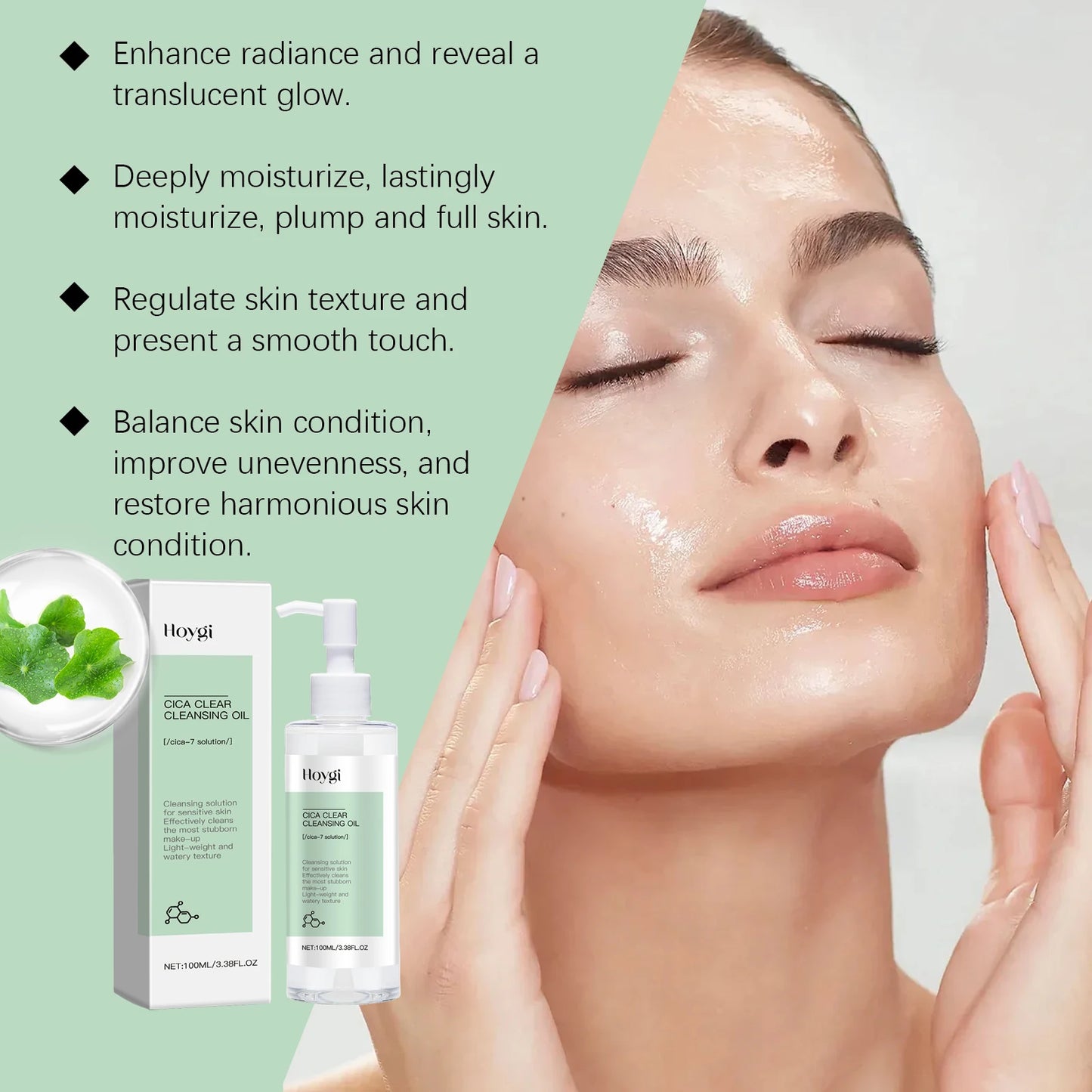 Cica Cleansing Oil – Makeup Remover & Pore Cleanser