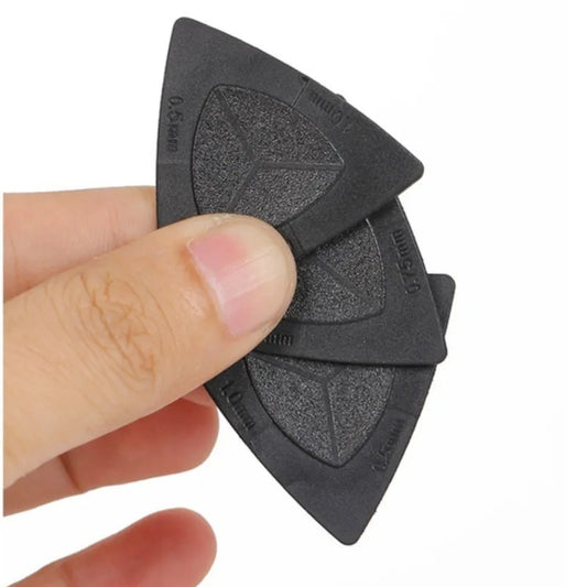 Guitar Triangle Pick ABS 3-in-1 Multifunctional Electric Multipurpose Peaceful Pleasures Health and Wellness