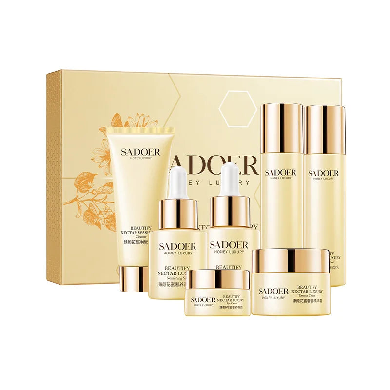 SADOER Flower Nectar 7-Piece Skincare Set | Niacinamide