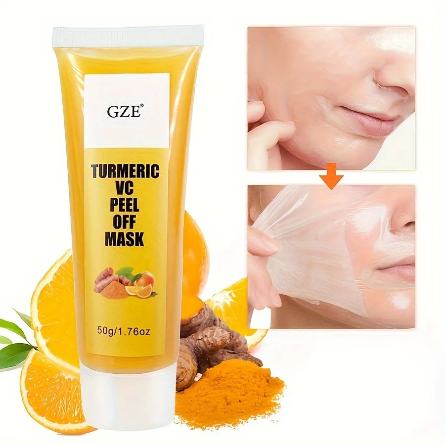 GZE Turmeric Vitamin C Peel-Off Mask – Anti-Aging & Brightening