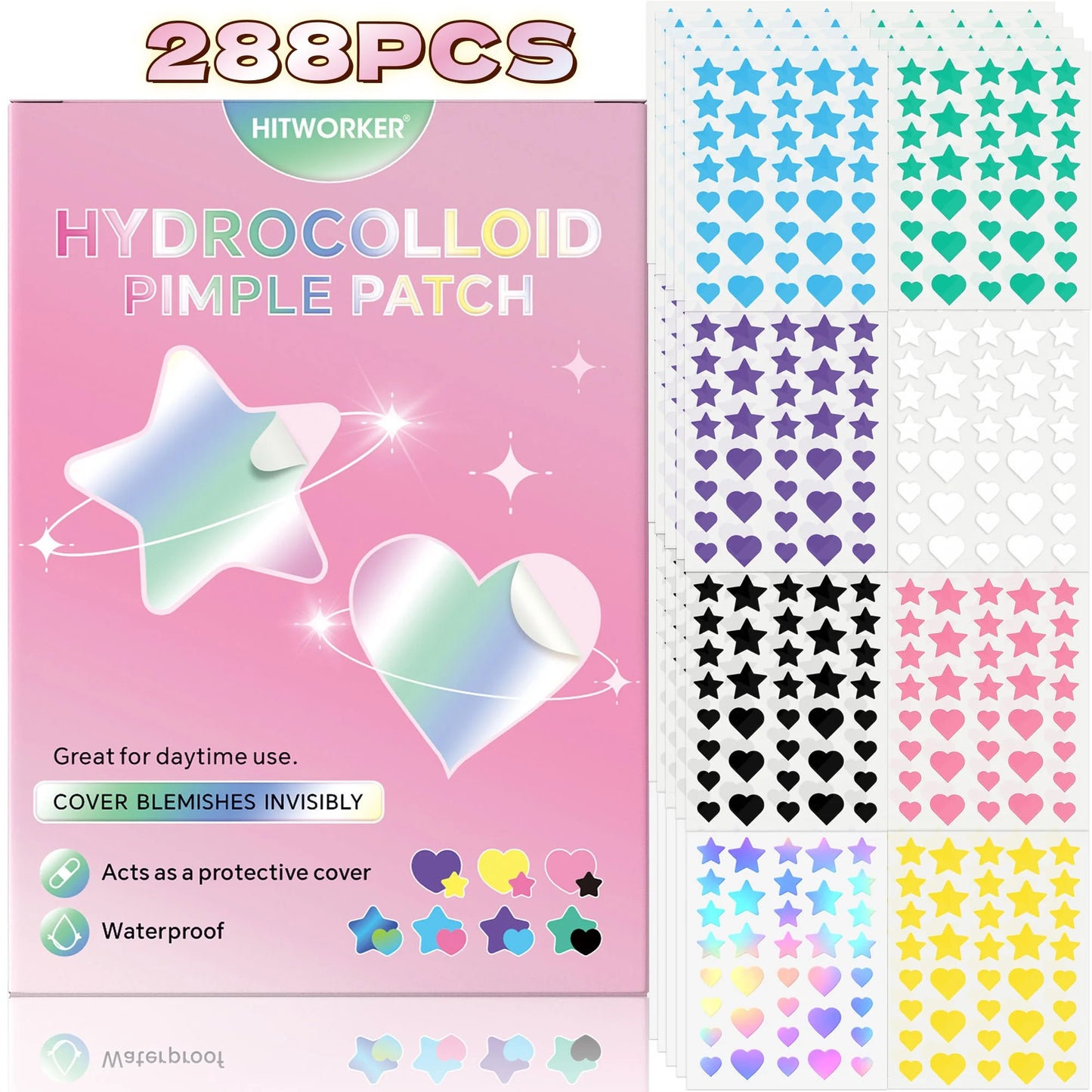 Hydrocolloid Acne Patches – Invisible & Waterproof | All Skin Types