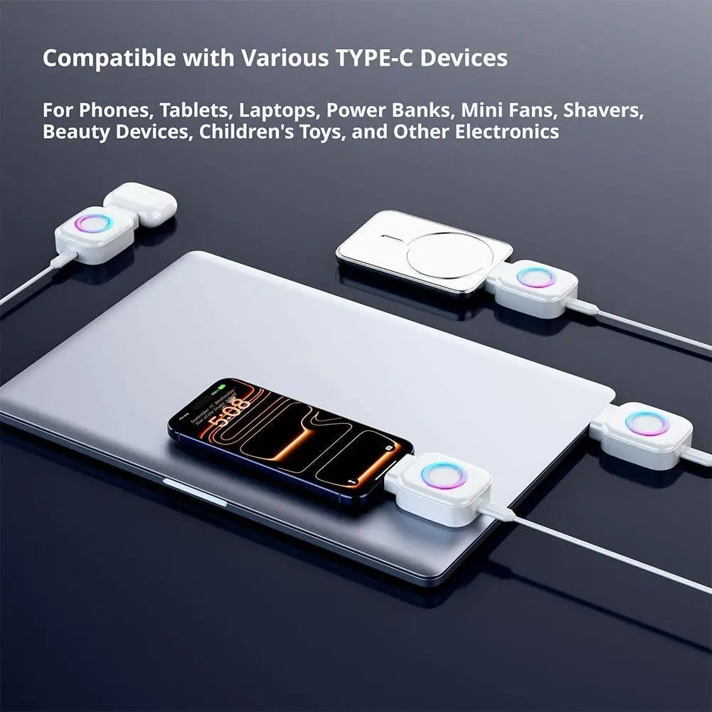 140W USB-C Fast Charger – Auto Cut-Off & Overcharge Protection
