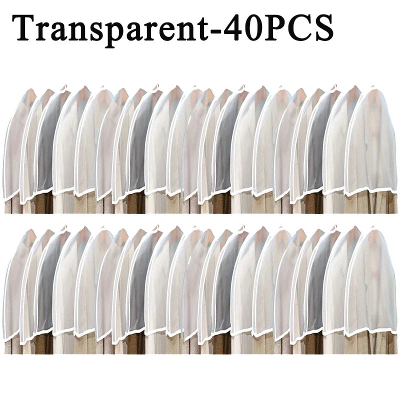 Waterproof Hanging Clothes Dust Cover | PEVA Garment Bag