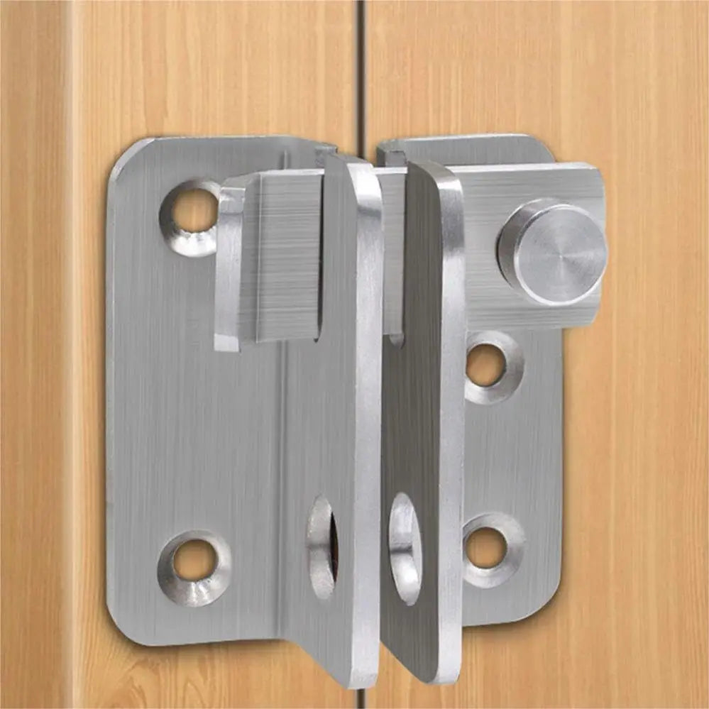 Stainless Steel Door Bolt Latch – Pet Cage & Bathroom Lock