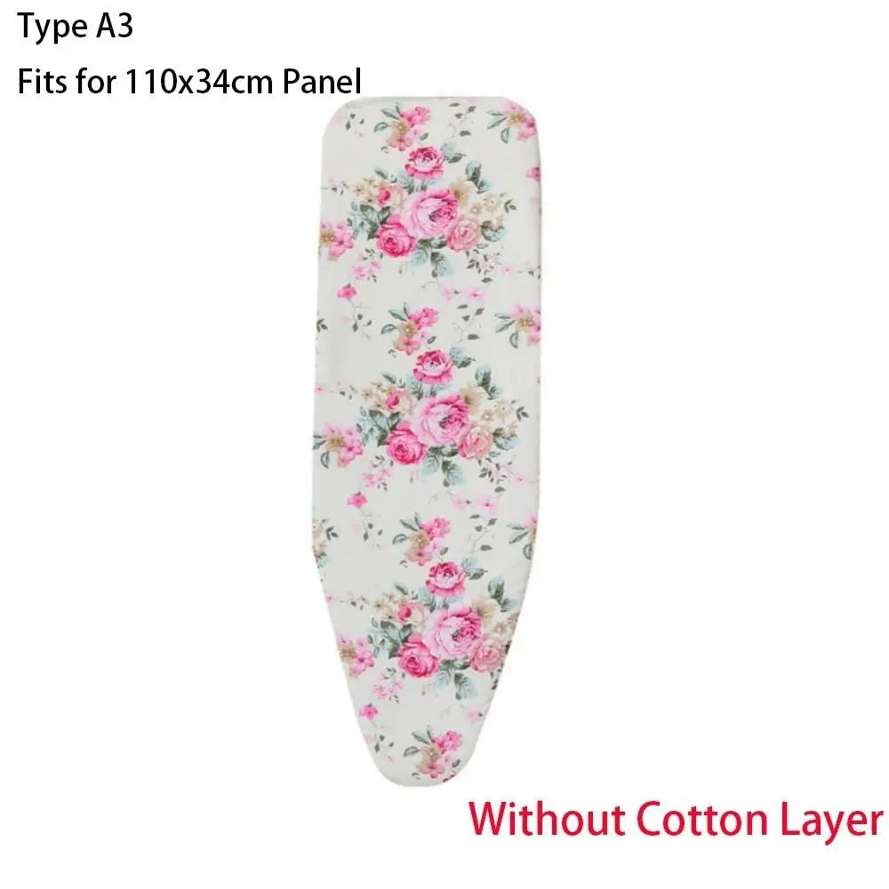 Durable Ironing Board Cloth Universal Heavy Heat Resistant Ironing Board Cover Pad Laundry Supplies Resistant Scorch Peaceful Pleasures Health and Wellness A3-110x34cm