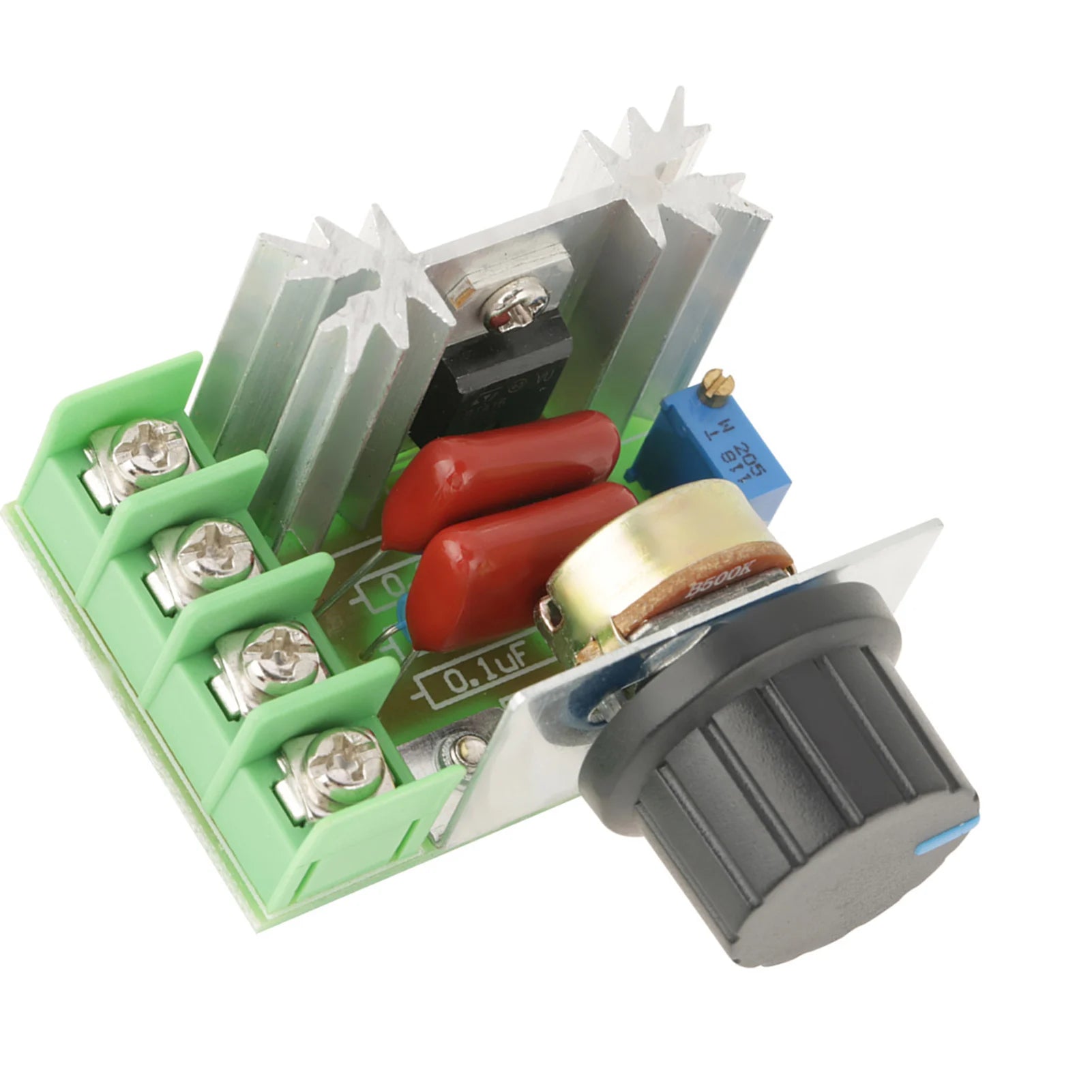 AC Motor Speed Controller SCR 2000W Motor Speed Controller AC 220V AC Light Temperature for Motor Speed Regulation LED Dimmers Peaceful Pleasures Health and Wellness