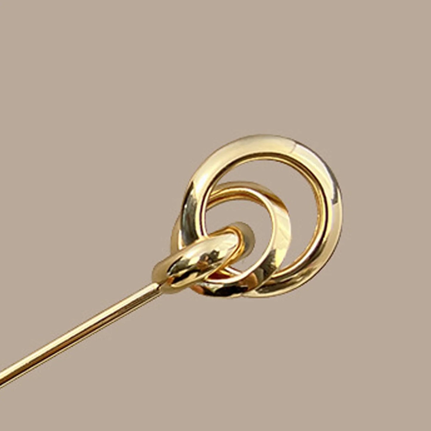 Metal Hairpin with Geometric Sphere Design for Women Durable and Stylish Alloy Hair Accessory Peaceful Pleasures Health and Wellness