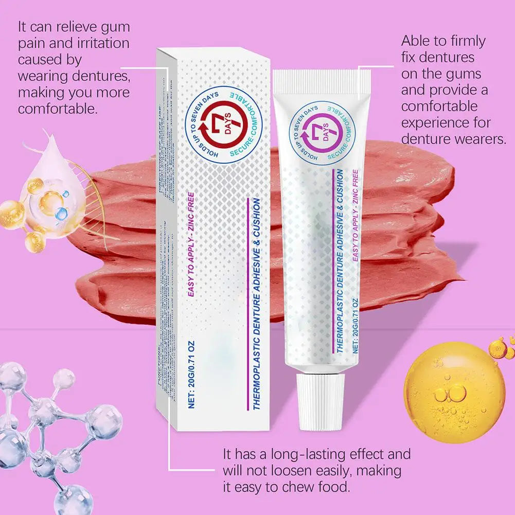 Strong Dental Adhesive Cream for Dentures – 20g/28g/40g