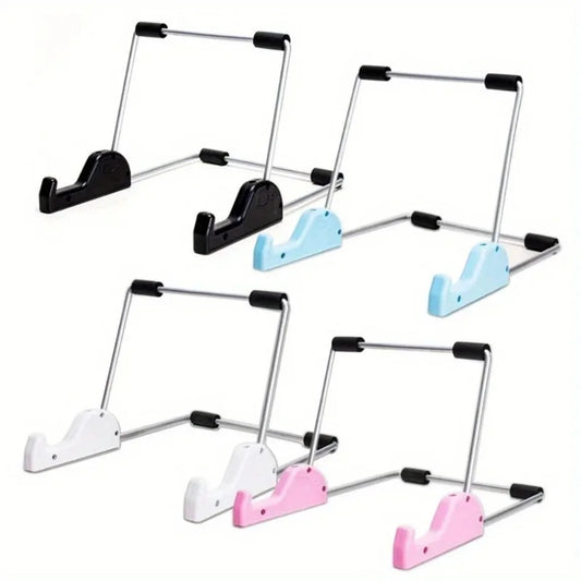 Foldable Aluminum Tablet Stand | Adjustable iPad & Laptop Holder Tablet Stand Peaceful Pleasures Health and Wellness