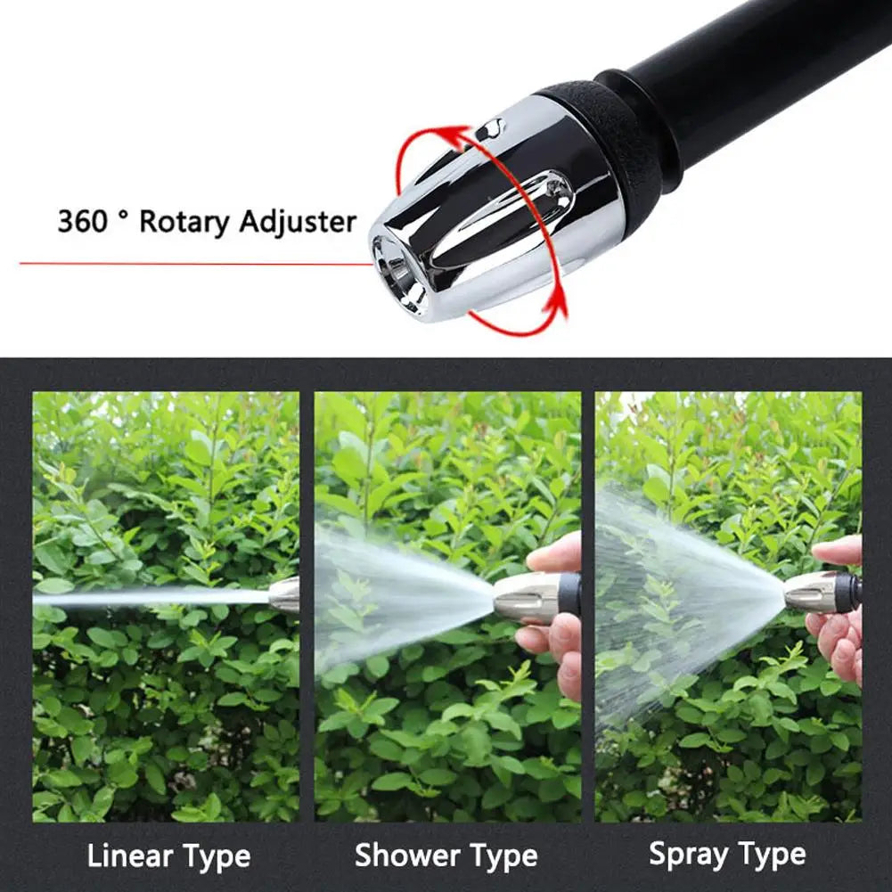High Pressure Car Wash Gun, RV Cleaning Foam Kettle, Garden Hose Nozzle Shower Multi Watering Tool Peaceful Pleasures Health and Wellness