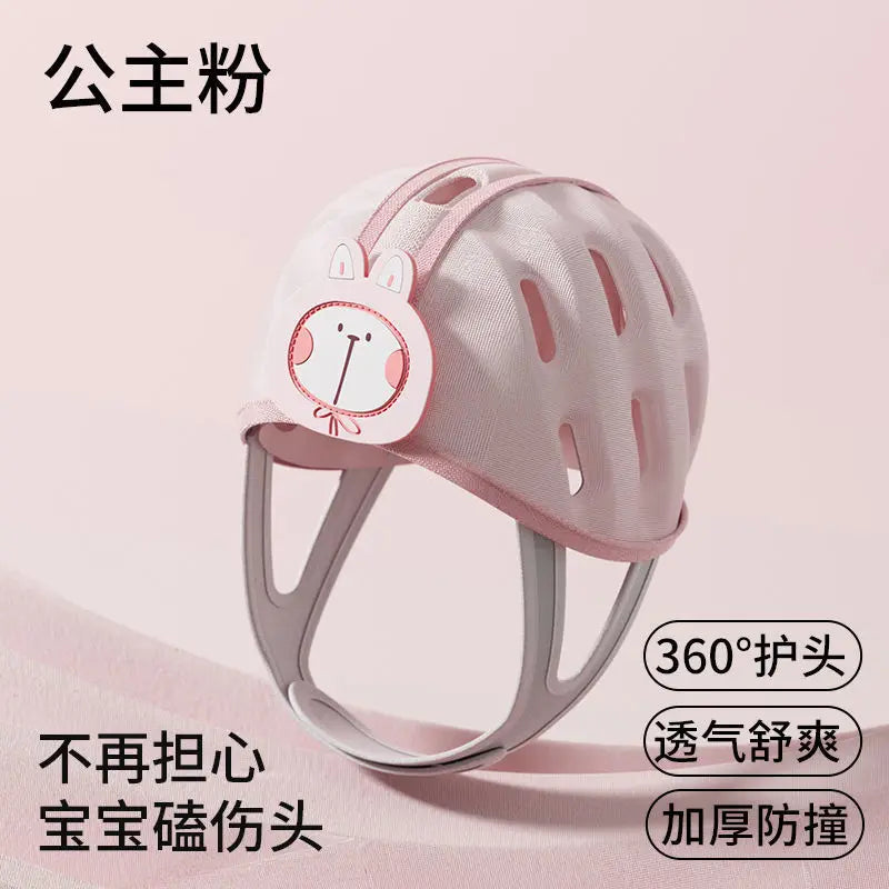 Baby Head Protector Anti-Drop Safety Hat for Toddlers 1–3Y Baby Safety Hat Peaceful Pleasures Health and Wellness Pink