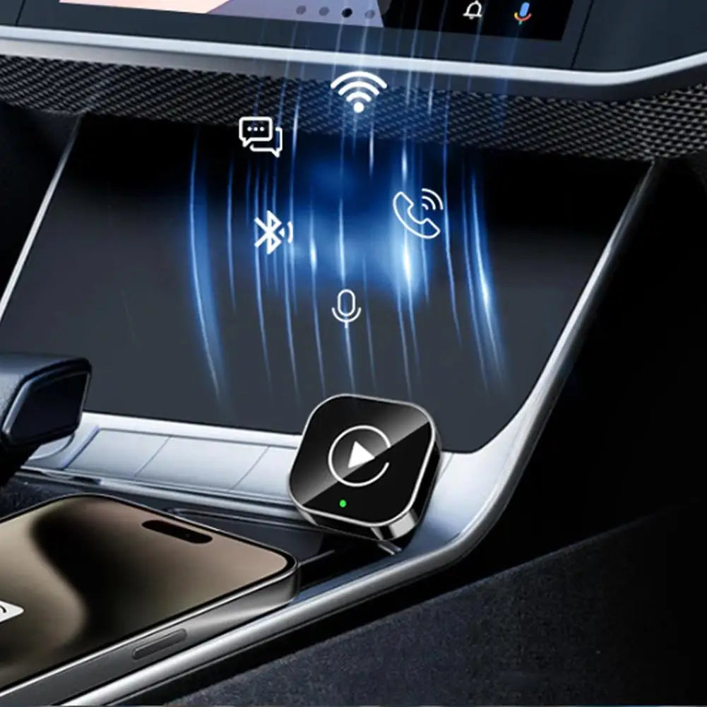 2026 Wireless CarPlay & Android Auto Adapter – Plug & Play