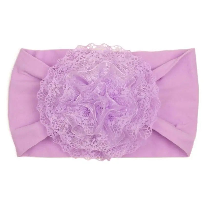 Baby Flower Headband | Handmade Turban for Newborns & Toddlers