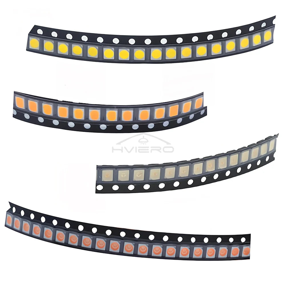 1000pcs 1210 SMD LED Chips – Multi-Color Super Bright DIY Pack