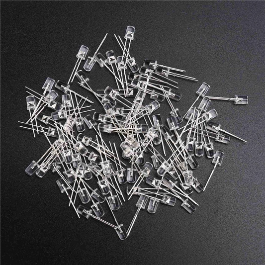 A36T-600Pcs/Lot 5Mm Round Purple Uv Led Diode Super Bright Water Clear Led Light Lamp Purple Color Peaceful Pleasures Health and Wellness Default Title