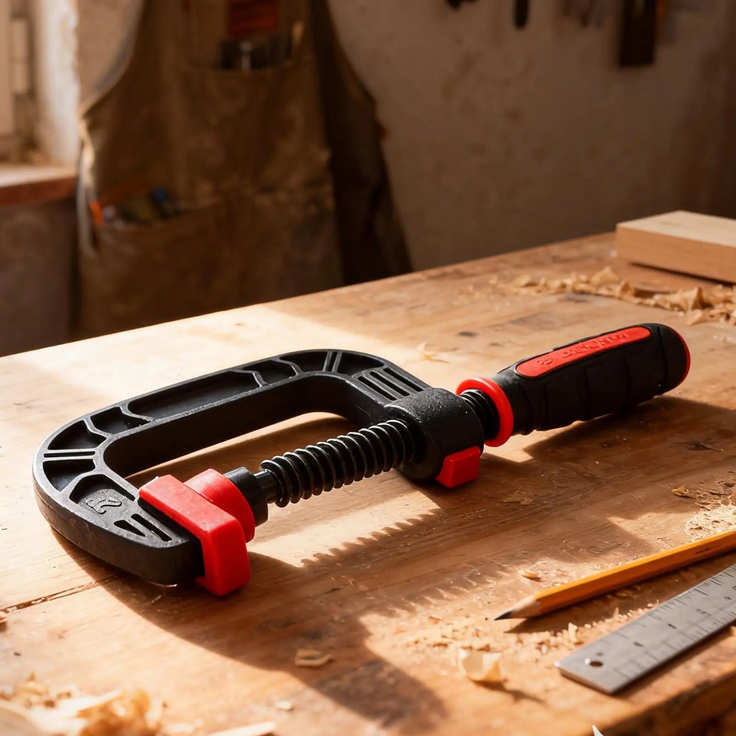 Heavy Duty C Clamps for Woodworking – Quick-Release Spring G Clips