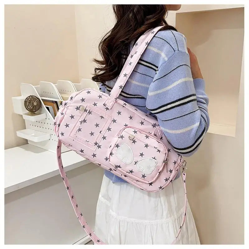Women's Large Capacity PU Leather Crossbody Shoulder Bag