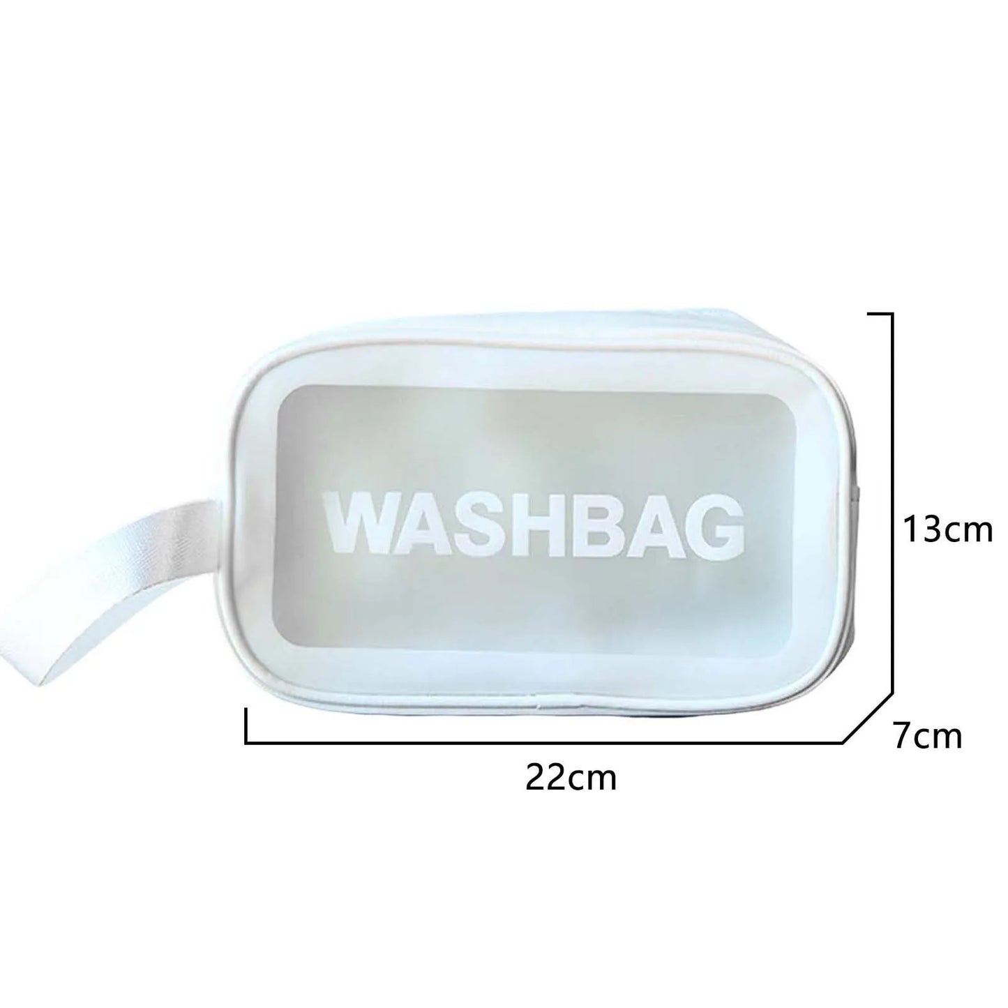 Women Men PU Toiletry Bag Portable Translucent Waterproof Makeup Cosmetic Bag Toiletry Organizer for Accessories Peaceful Pleasures Health and Wellness 2