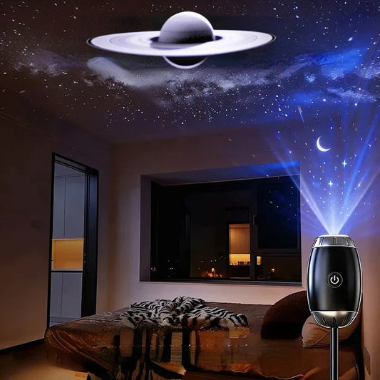 USB Mini Galaxy Projector Night Light | Starry Sky Ambient Lamp Galaxy Projector Lamp Oasis Select