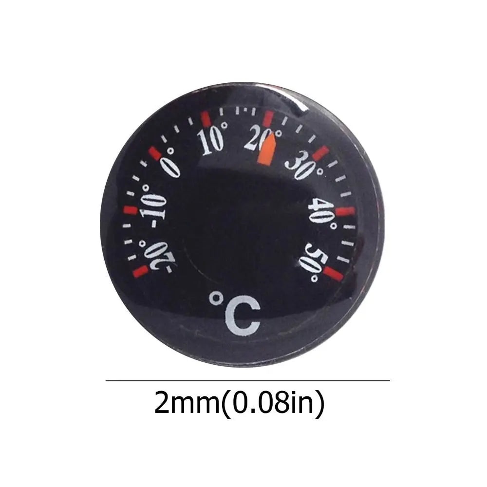 Mini 20mm Dial Thermometer Waterproof | -20°C to 50°C Dial Thermometer Peaceful Pleasures Health and Wellness