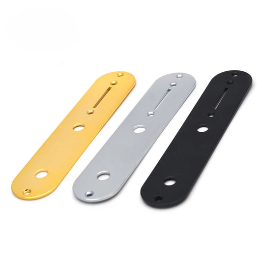 Metal Electric Guitar TL Control Plate Mounting Tele Telecaster Peaceful Pleasures Health and Wellness