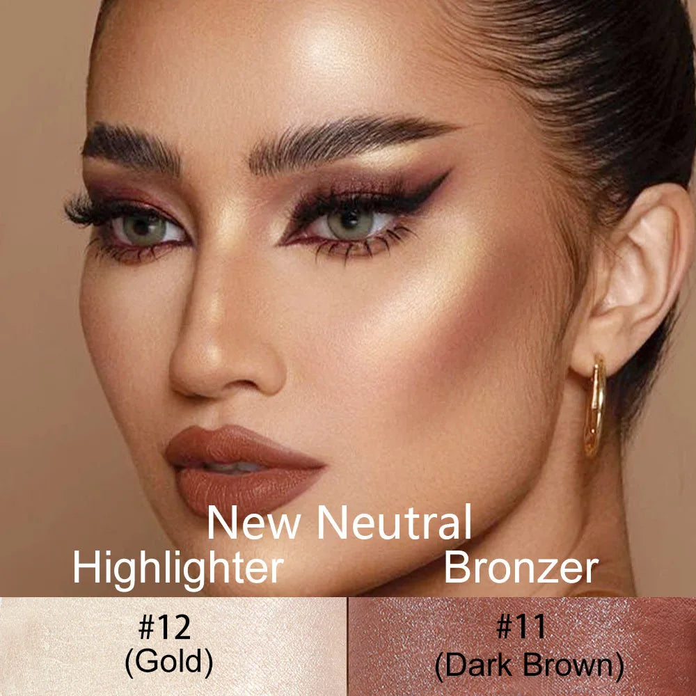 4-in-1 Highlight & Contour Stick | Bronzer Blush Concealer