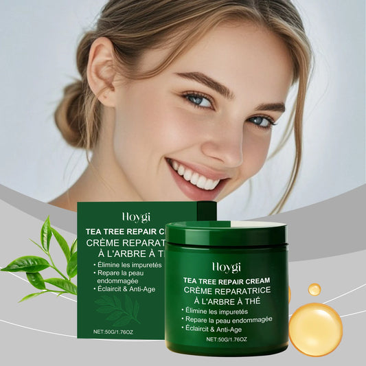 Hoygi Tea Tree Moisturizing Face Cream – Hydrating & Soothing Face Moisturizing Cream Peaceful Pleasures Health and Wellness