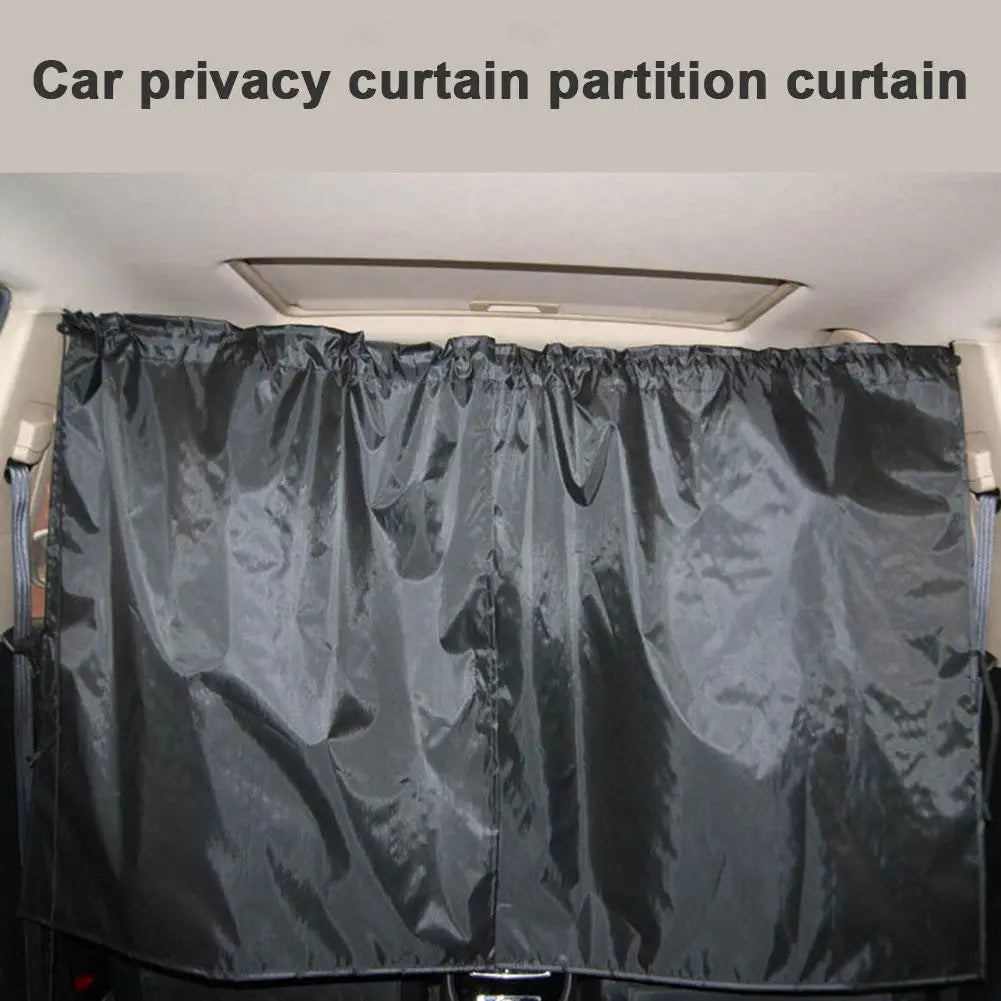 Car Partition Curtain Shade Car Privacy Partition Curtain Interior Insulation Rear Private RV Shade Shade Shade Peaceful Pleasures Health and Wellness
