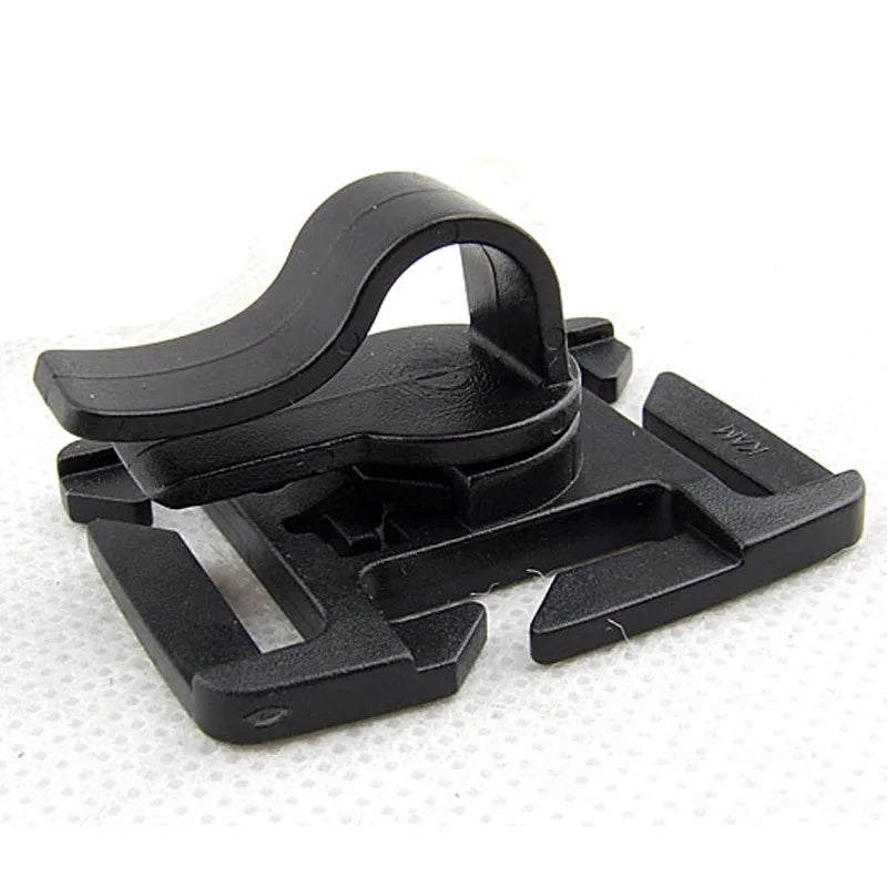 2-Pack Rotatable Hydration Tube Clip for MOLLE & CamelBak Packs Hydration Tube Clip Peaceful Pleasures Health and Wellness