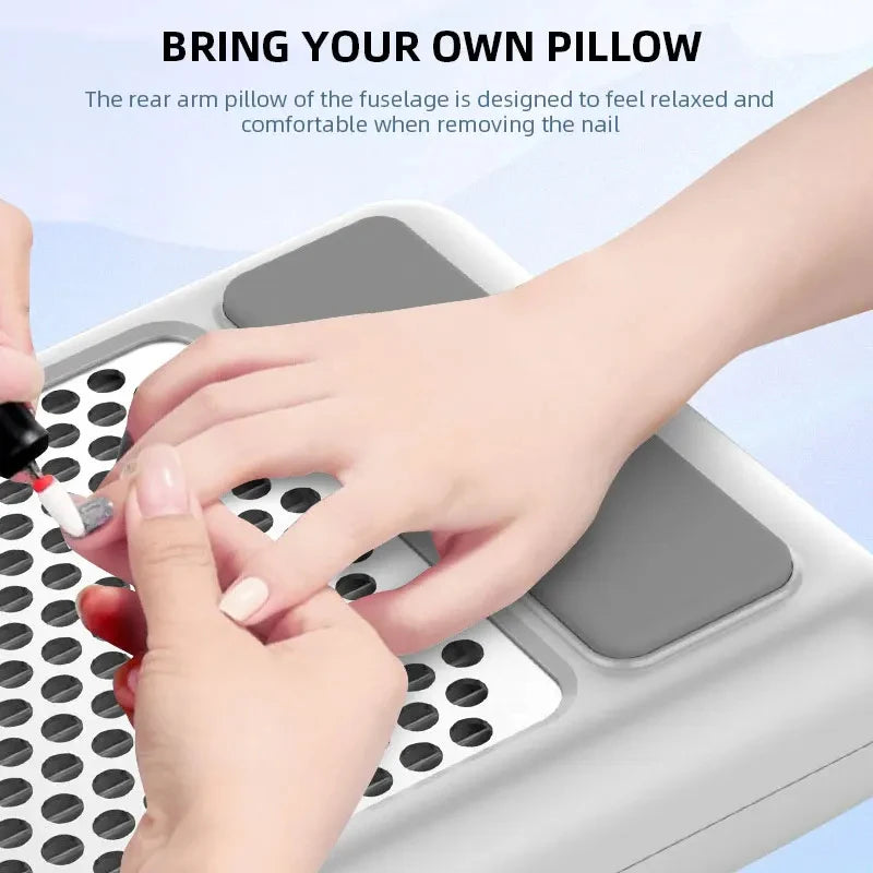 Nail Dust Extractor Vacuum – Professional Manicure Equipment with Adjustable Speed & Reusable Filter Peaceful Pleasures Health and Wellness
