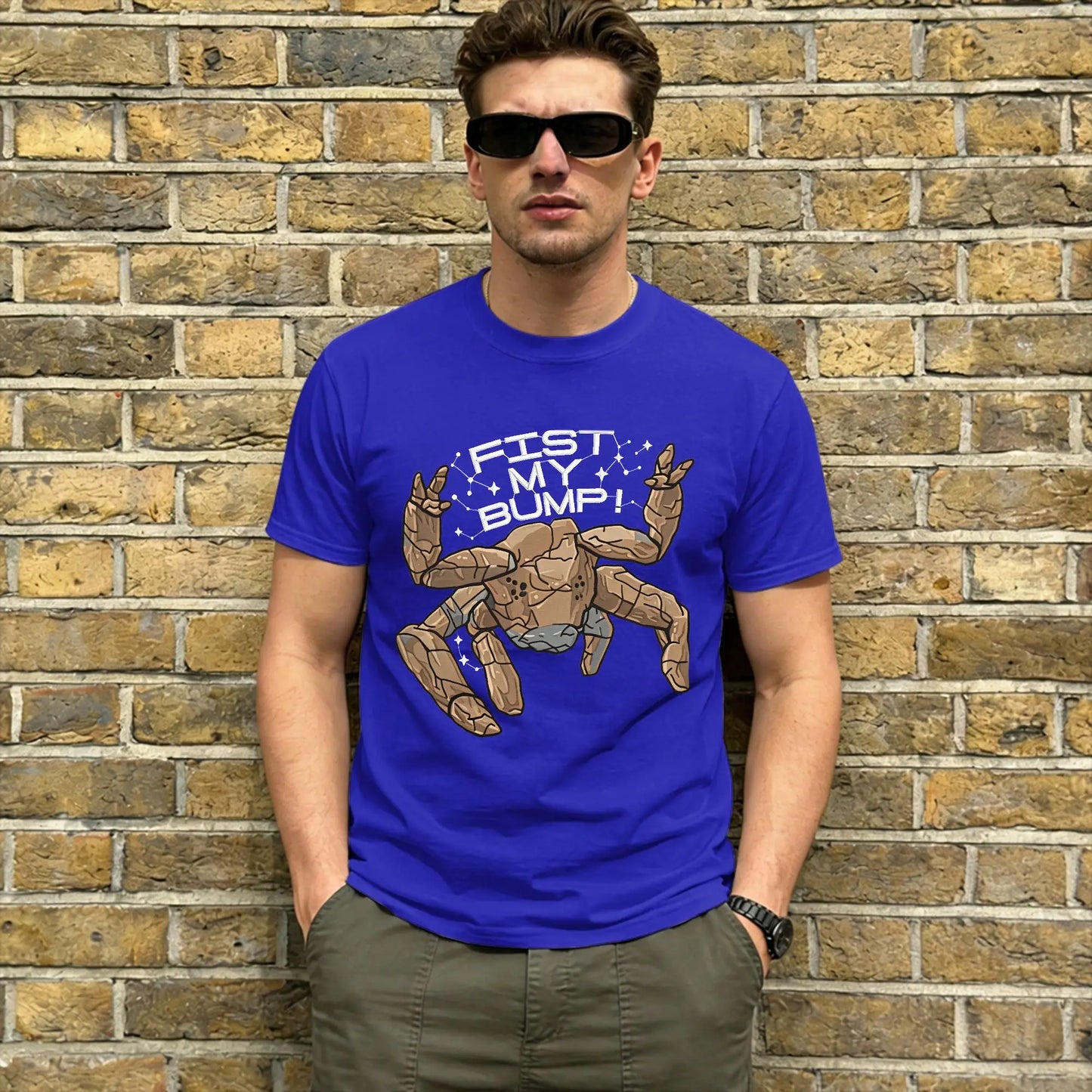 Casual Project Hail Mary 2026 T-Shirt for Men Round Neck Cotton T Shirt Fist My Bump Short Sleeve Tees Gift Tops Peaceful Pleasures Health and Wellness